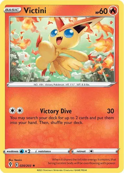 Victini 020/203 · Holofoil (Evolving Skies)