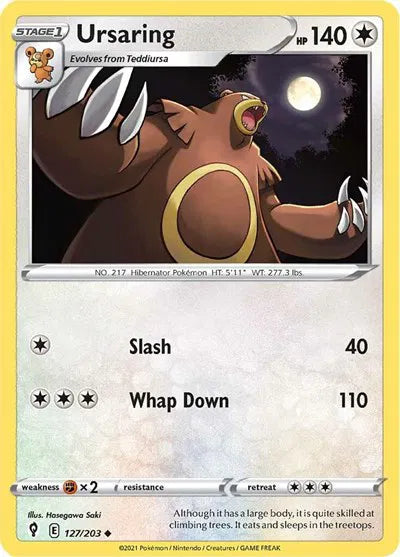 Ursaring 127/203 · Normal (Evolving Skies)