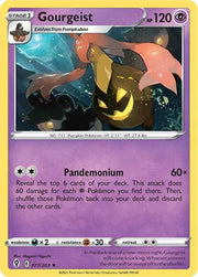 Gourgeist 077/203 · Reverse Holofoil (Evolving Skies)