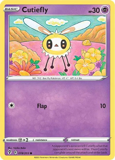 Cutiefly 078/203 (Evolving Skies)