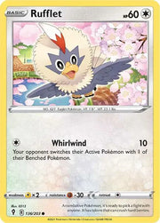 Rufflet 136/203 · Normal (Evolving Skies)