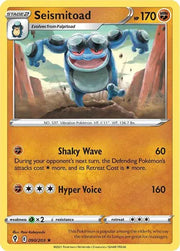Seismitoad 090/203 · Normal (Evolving Skies)