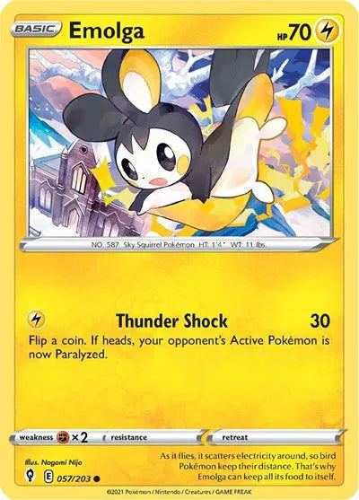 Emolga 057/203 · Normal (Evolving Skies)