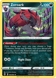 Zoroark 103/203 · Holofoil (Evolving Skies)