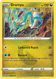 Drampa 119/203 · Reverse Holofoil (Evolving Skies)