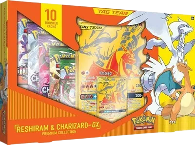 Reshiram & Charizard GX Premium Collection · Collection Box · Normal (Miscellaneous Cards & Products)