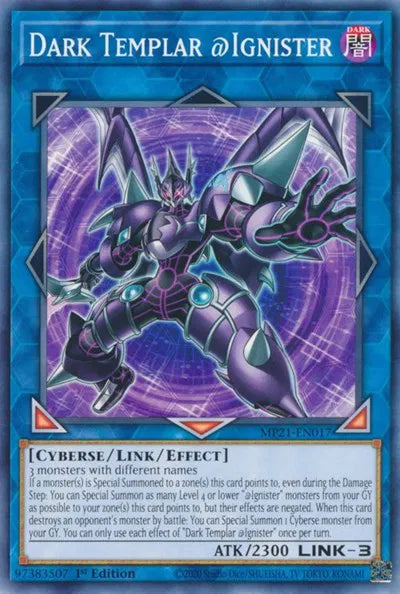 Dark Templar @Ignister MP21-EN017 (2021 Tin of Ancient Battles)