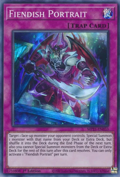 Fiendish Portrait MP21-EN033 (2021 Tin of Ancient Battles)
