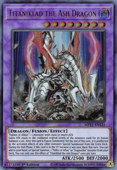 Titaniklad the Ash Dragon MP21-EN125 (2021 Tin of Ancient Battles)