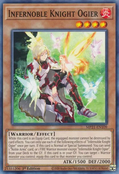 Infernoble Knight Ogier MP21-EN109 (2021 Tin of Ancient Battles)