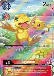 Agumon (Alternate Art) BT6-007 U (Double Diamond)