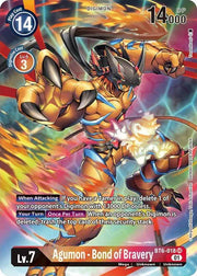 Agumon - Bond of Bravery (Alternate Art) BT6-018 SR (Double Diamond)