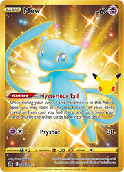 Mew (Secret) 025/025 (Celebrations)