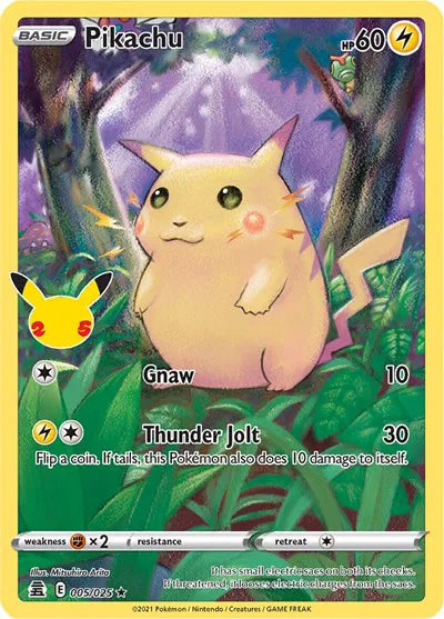 Pikachu 005/025 (Celebrations)