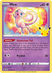 Mew 011/025 (Celebrations)