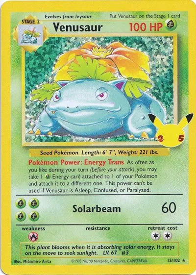 Venusaur 15/102 (Celebrations: Classic Collection)