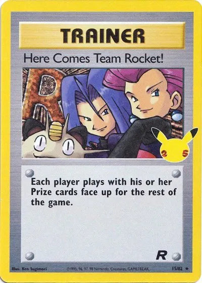 Here Comes Team Rocket! 15/82 (Celebrations: Classic Collection)