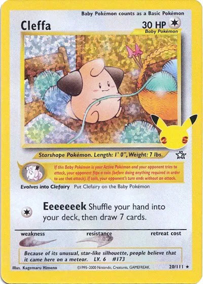 Cleffa 20/111 (Celebrations: Classic Collection)