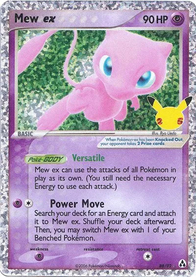 Mew ex 88/92 (Celebrations: Classic Collection)