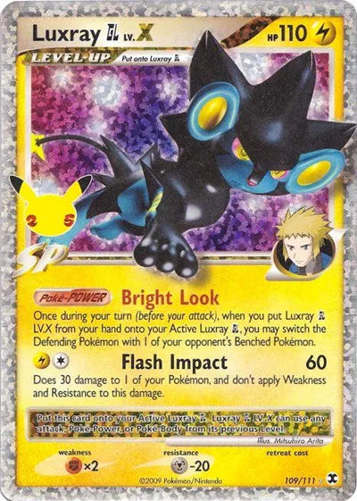 Luxray GL LV.X 109/111 (Celebrations: Classic Collection)