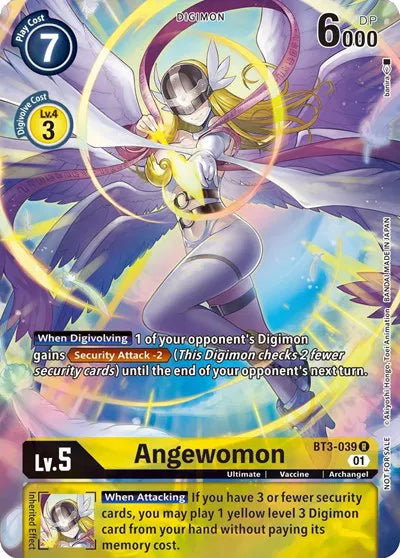 Angewomon (1-Year Anniversary Box Topper) BT3-039 R (Release Special Booster)