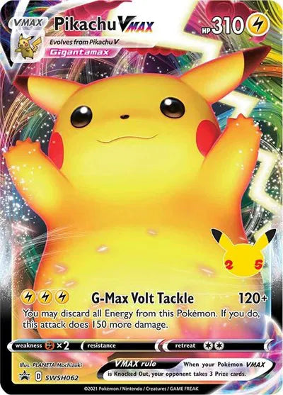 Pikachu VMAX SWSH062 (Sword & Shield Promo)