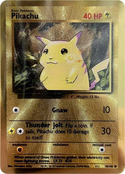 Pikachu (Celebrations Metal Card) 058/102 (Miscellaneous Cards & Products)
