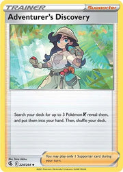 Adventurer's Discovery 224/264 · Normal (Fusion Strike)