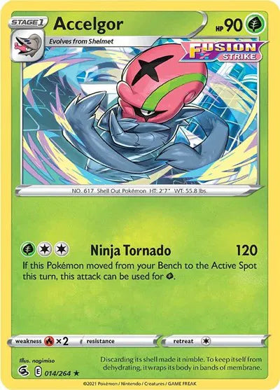Accelgor 014/264 · Normal (Fusion Strike)
