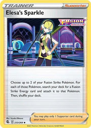 Elesa's Sparkle 233/264 · Normal (Fusion Strike)