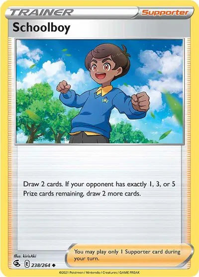 Schoolboy 238/264 · Normal (Fusion Strike)