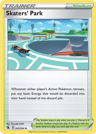 Skaters' Park 242/264 · Reverse Holofoil (Fusion Strike)