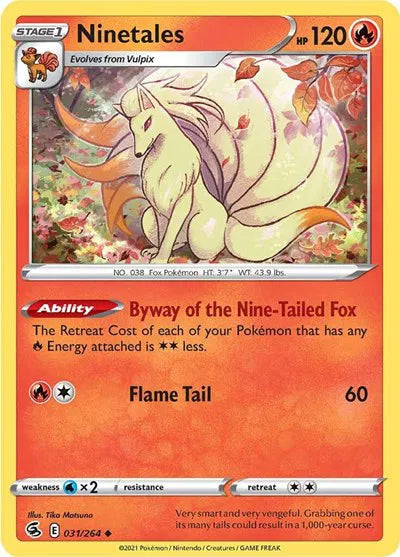 Ninetales (31) 031/264 · Normal (Fusion Strike)