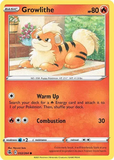 Growlithe 032/264 · Normal (Fusion Strike)