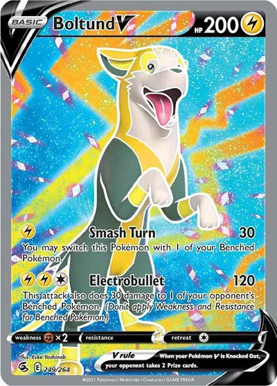 Boltund V (Full Art) 249/264 · Holofoil (Fusion Strike)