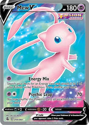 Mew V (Full Art) 250/264 (Fusion Strike)