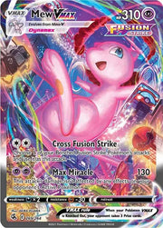 Mew VMAX (Alternate Art Secret) Fusion Strike Secret Rare 269/264