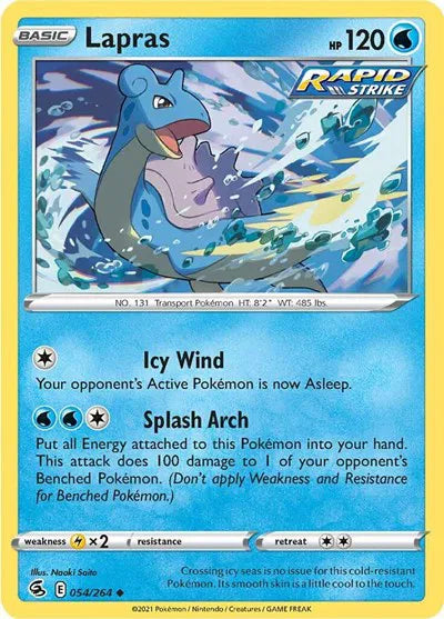 Lapras 054/264 · Normal (Fusion Strike)