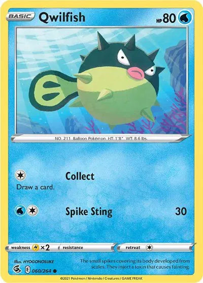 Qwilfish 060/264 · Normal (Fusion Strike)