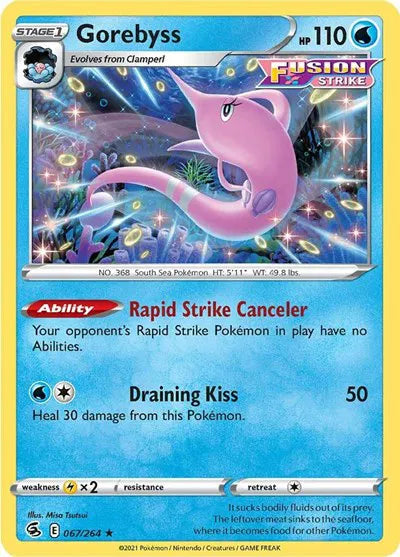 Gorebyss 067/264 · Normal (Fusion Strike)
