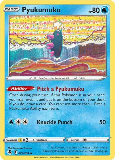 Pyukumuku 077/264 · Normal (Fusion Strike)