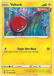 Voltorb - SWSH08: Fusion Strike (SWSH08) - Reverse holo