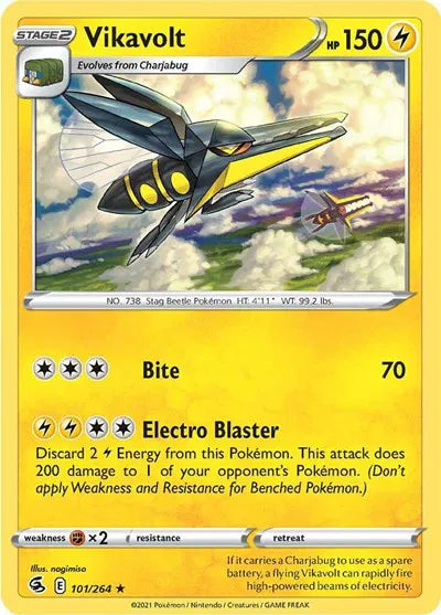 Vikavolt 101/264 · Normal (Fusion Strike)
