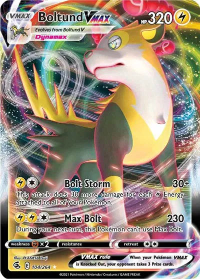 Boltund VMAX 104/264 (Fusion Strike)