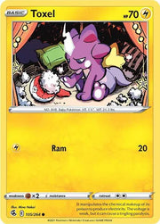 Toxel (105) 105/264 · Reverse Holofoil (Fusion Strike)