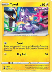 Toxel (106) 106/264 (Fusion Strike)