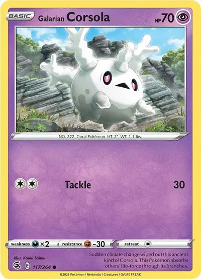 Galarian Corsola 117/264 (Fusion Strike)