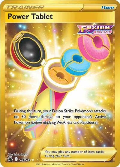 Power Tablet (Secret) 281/264 · Holofoil (Fusion Strike)