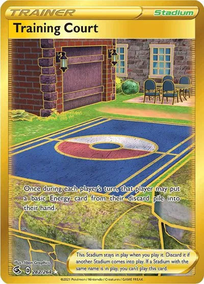 Training Court (Secret) 282/264 · Holofoil (Fusion Strike)