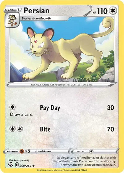 Persian 200/264 · Normal (Fusion Strike)